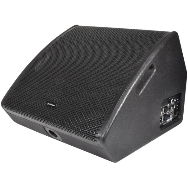 <p><span style="font-size:x-large;">RRP: &pound;529. CHRISTMAS DISCOUNT: &pound;70 OFF!</span></p><p><span style="font-size:x-large;">ONLY &pound;449</span></p><p>Active wedge speaker in a durable, texture coated wooden cabinet with minimal footprint.&nbsp;<br />The main driver delivers punchy low frequencies with the help of 2 bass ports and a concentric titanium tweeter is mounted within the main driver for perfectly aligned, sparkling high frequencies.<br /><br />&nbsp;An arched powder-coated steel grille provides heavy duty protection from the rigours of stage performances and forms 2 side handle holes for easy portability.&nbsp;</p><p>Powered from its inbuilt class-D amplifier, each wedge has enough output to deliver clear sound quality in high SPL situations and is even serviceable independently as a compact PA cabinet, thanks to the 35mm pole mount socket and M8 flying points.&nbsp;</p><p><br /></p>