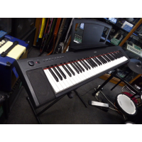 <p>76 key, touch-sensitive keyboard with a great feel and sound.</p><p>An excellent choice for those requiring authentic piano sound in a slimline, compact and lightweight form.</p><p>2 Grand Piano samples, 2 Electric Piano, 2 Organ, 2 Harpsichord, Strings and Vibes.</p>