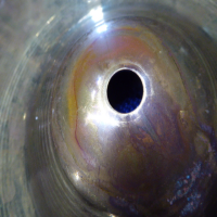 14" hihats in fair condition.