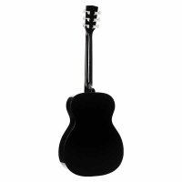 Fantastic smaller-bodied acoustic guitar with a solid spruce top and a lovely black gloss finish!