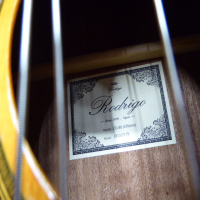 <p>Decent and affordable classical guitar with solid cedar top.</p><p>Condition: A few minor scuffs, otherwise excellent.</p>