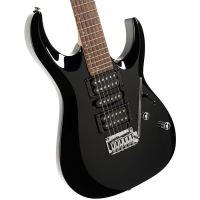 Stunning HSH guitar with gloss black finish.